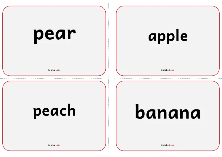 English word backs